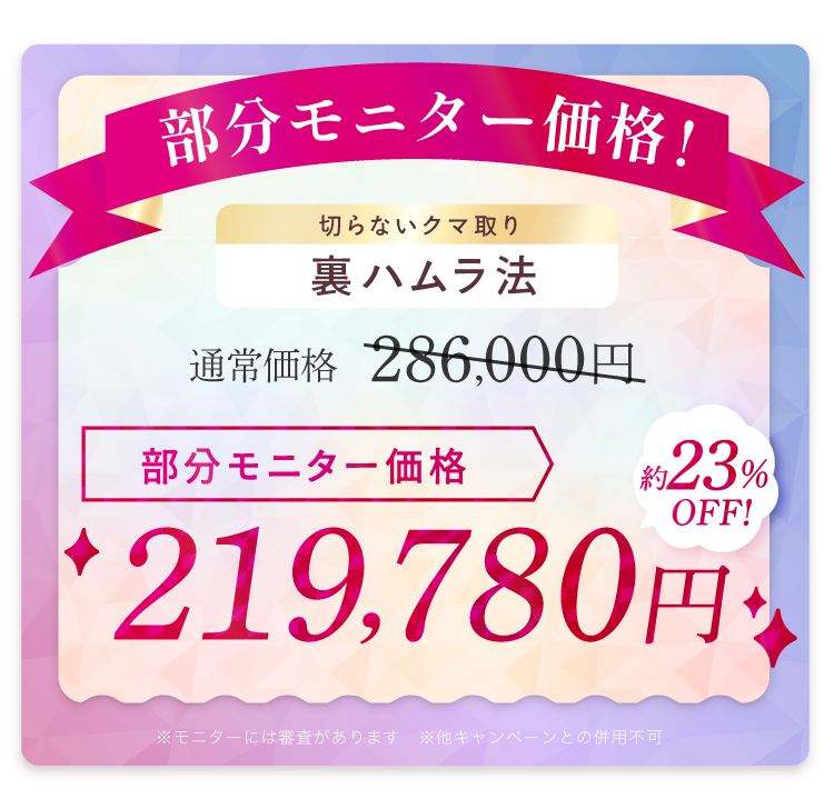 部分モニターキャペーン